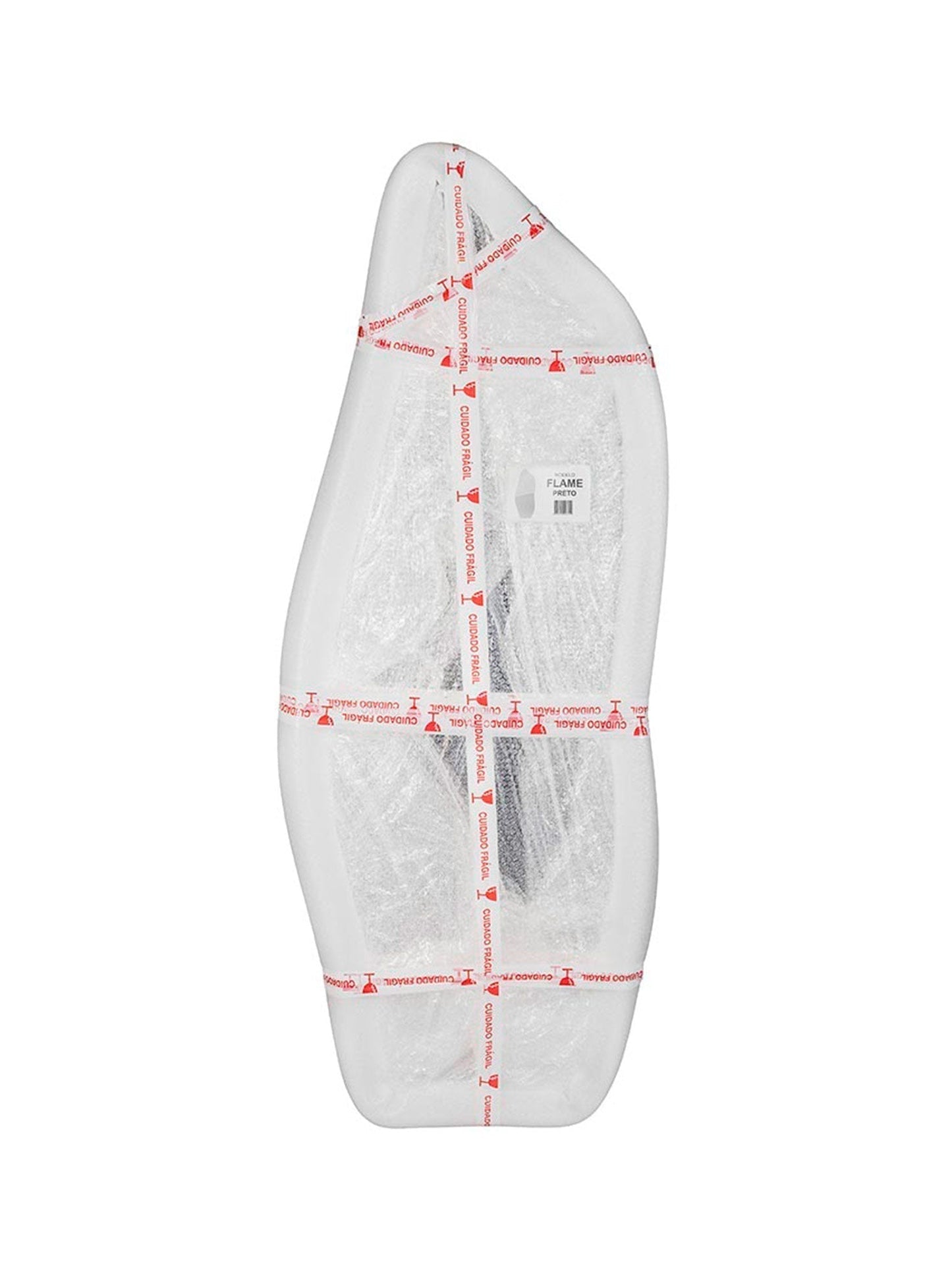 Grande specchio decorativo organico – Fiamma – Vista a figura intera – 70 x 170 cm – In svendita