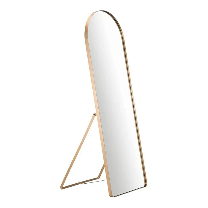 Specchio Pinterest con supporto e cornice dorata – SALDI